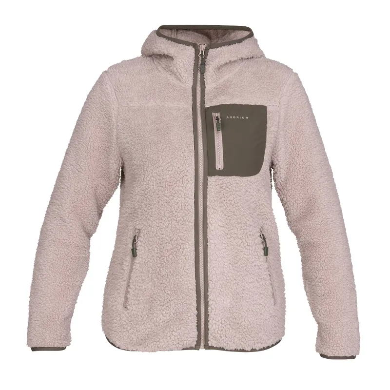 Shires Aubrion Clement Fleece Jacket Ladies in Taupe